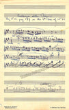Bamboschek, Giuseppe - Autograph Letter Signed & Music Sketch