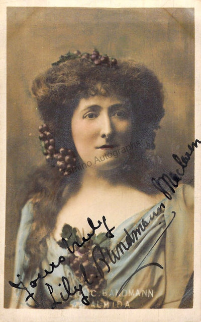 Bandmann, Lily - Signed Photograph