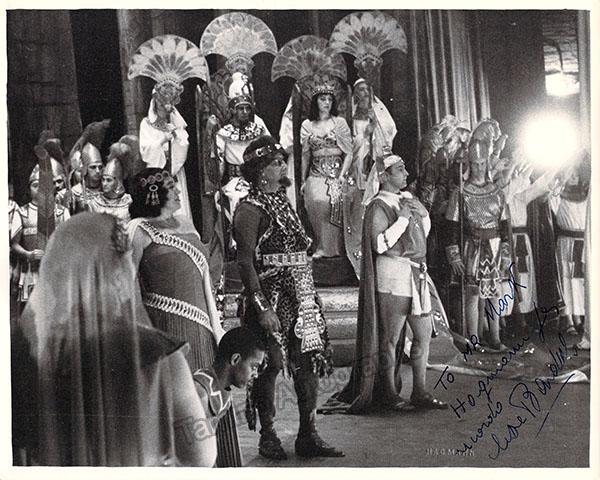 Cesare Bardelli Autographs Tamino