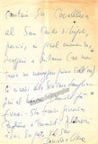Barioni, Daniele - Autograph Letter Signed
