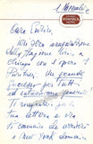 Bastianini, Ettore - Autograph Letter Signed Lot