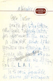 Bastianini, Ettore - Autograph Letter Signed Lot