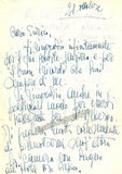 Bastianini, Ettore - Autograph Letter Signed Lot