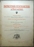 Bayreuth 1884 - Rare Vintage Parsifal Program