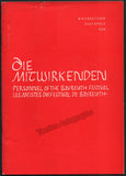 Bayreuth 1954-57-58-59 - Personnel of the Bayreuth Festival Guide