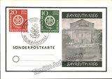 Bayreuth 1956 - Special Postcards