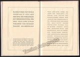 Bayreuth 1958 - Der Ring das Nibelungen Program Books