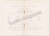 Bayreuth Festival 1951 - Set of 4 Programs Der Ring