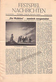 Bayreuth Festival 1953 - Official Newsletters-Gazettes-Menu Lot