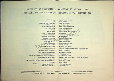 Die Meistersinger 1957