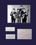 The Beatles - Signatures by All 4 with Photo
