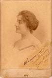 Bellincioni, Gemma - Signed Cabinet Photo 1907