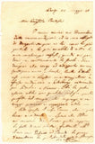 Bellini, Vincenzo - Autograph Letter Signed 1835
