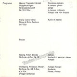 Benda, Hans von - Signed Program Berlin 1968