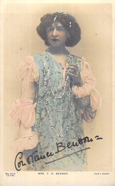 Benson, Constance - Signed Photograph