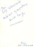 Berger, Nicole - Signed Photograph