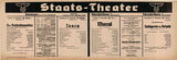 Berlin Staats-Oper - Lot of 51 Playbills 1941-1944