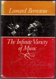 Bernstein, Leonard - Signed Book "The Infinite Variety of Music"