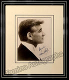Bernstein, Leonard - Signed Photo