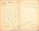 Bertrand, Eugene - 2 Autograph Letters Signed