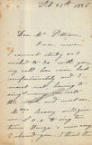 Bettini-Trebelli, Antoniette - Autograph Letter Signed 1886 + Photo