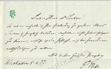 Betz, Franz - Autograph Note Signed with Unsigned CDV