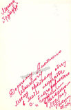 Biesu, Maria - Signed Photo in Trovatore