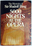 Bing, Rudolf - Signed Book "5000 Nights at the Opera"