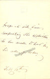 Bishop, Anna - Autograph Letter Signed 1859