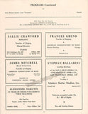 Bjorling, Jussi - Signed Program Chicago 1948