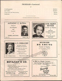 Bjorling, Jussi - Signed Program Chicago 1948