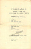 Bohemian String Quartet - 3 Concert Programs 1896-1899