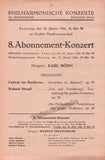 Bohm, Karl - Lot of 30+ Programs 1935-1963