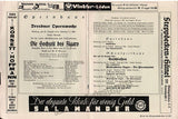 Bohm, Karl - Opera Cast Page Lot 1933-1939