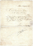 Bonaparte, Napoleon - Signed Document