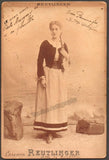 Bonnefoi, Nina - Signed Cabinet Photo