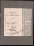 Boston Concert Opera and Theater Album Clip Collection 1879-1889
