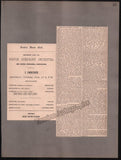 Boston Concert Opera and Theater Album Clip Collection 1879-1889
