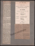 Boston Concert Opera and Theater Album Clip Collection 1879-1889