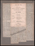Boston Concert Opera and Theater Album Clip Collection 1879-1889