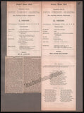 Boston Concert Opera and Theater Album Clip Collection 1879-1889