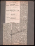 Boston Concert Opera and Theater Album Clip Collection 1879-1889