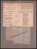 Boston Concert Opera and Theater Album Clip Collection 1879-1889