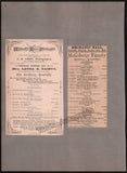 Boston Concert Opera and Theater Album Clip Collection 1879-1889