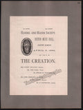 Boston Concert Opera and Theater Album Clip Collection 1879-1889