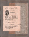 Boston Concert Opera and Theater Album Clip Collection 1879-1889