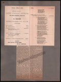 Boston Concert Opera and Theater Album Clip Collection 1879-1889