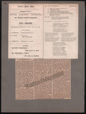 Boston Concert Opera and Theater Album Clip Collection 1879-1889