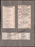 Boston Concert Opera and Theater Album Clip Collection 1879-1889