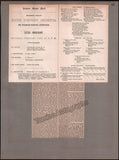 Boston Concert Opera and Theater Album Clip Collection 1879-1889